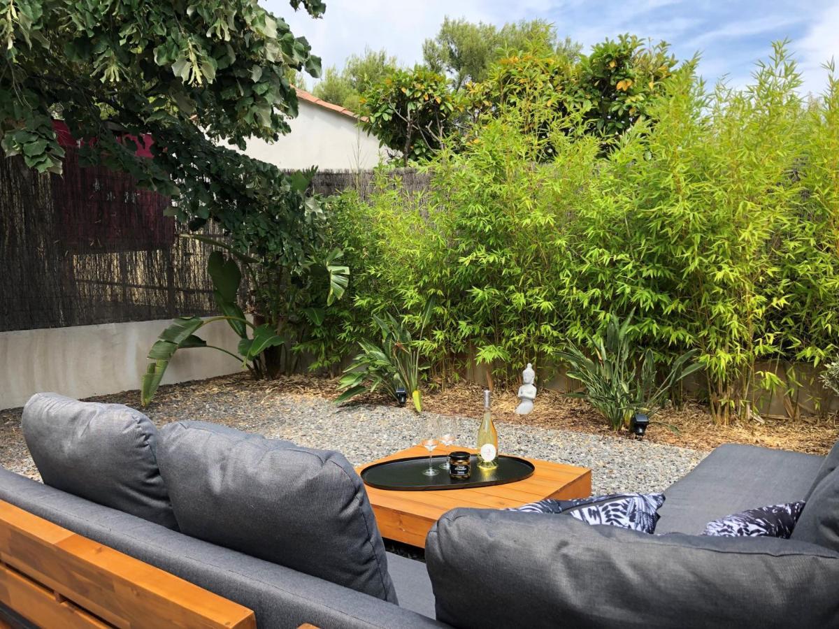 La Suite 68 Bandol Avec Jardin Et Parking Privatif Bagian luar foto